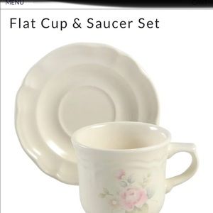 Pfaltzgraff TEA ROSE Coffee Cup & Saucer Set 6  l